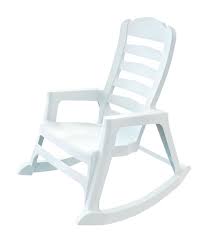 Adams 1 Pc White Polypropylene Frame Stackable Adirondack Rocking Chair White Adirondack Rocking Chair Rocking Chair Wooden Rocker