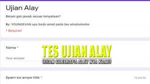 Karena setiap perlakuan individu didasari dari hatinya. Link Ujian Seberapa Alay Nya Kamu Tondanoweb Com