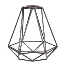 Hanging from a round canopy and an adjustable cord is a teardrop glass shade with metal accents in the finish of your choice. Metal Light Shades At Lowes Com