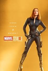 If i didn't know better i would have thought this was an actual poster from the movie. Natasha Romanoff Black Widow Our Nerd Hearts Can T Handle Marvel S 10th Anniversary Character Posters Popsugar Entertainment Photo 10