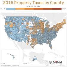 Here Are The States With The Highest Property Taxes