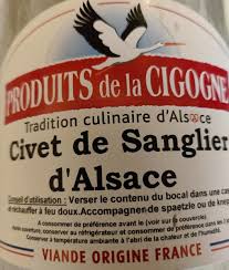Christian clavier est un acteur, scénariste et producteur français, né le 6 mai 1952 à paris. Civet De Sanglier D Alsace Produits De La Cigogne