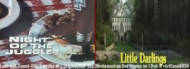 Abby Bluestone 1980 Movie duo~Night of the Juggler,Nudity & Little  Darlings,Kristy McNichol~2on1 Dvd