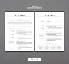Minimal Resume 3 Pages Cv Template For Word Two Page Resume Cover Letter In Word Teacher Resume Simple Resume 98173 Resume Templates Design Bundl Cover Letter For Resume Resume Examples Teacher Resume