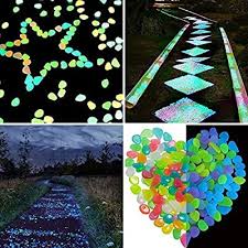 Ulikey 200 Stuck Bunt Leuchtsteine Kieselsteine Leuchtende Kieselsteine Leuchtkiesel Floureszierende Pebble Steine Fur Aq In 2020 Kinderzimmer Dekor Kieselsteine Dekor
