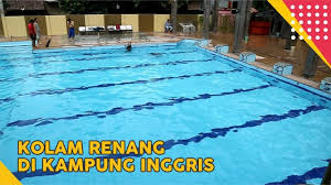 Kolam Renang Insta Kafe Pare Kediri Tempat Main Seru Di Kampung Inggri Kolam Renang Kolam Tempat