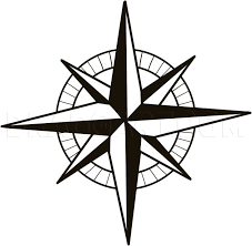 Roses have always represented love, in general, but the specific significance changes with the colors of the petal. How To Draw A Compass Compass Rose Coloring Page Trace Drawing