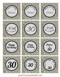 So, the common size of blank cupcake toppers are 2 inches wide and 5 inches tall. 30th Birthday Cake Toppers