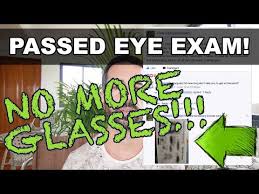 Fixed Eyesight Dmv Vision Test Passed No More Glasses