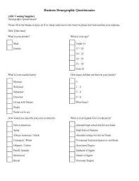 Free Questionnaire Templates By Hloom Com Questionnaire Template Survey Template Questionnaire