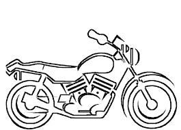 Free Printable Motorcycle Coloring Pages For Kids Coloring Pages For Kids Motorcycle Party Coloring Pages