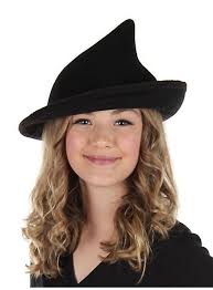 Short witch hat black