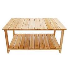 Shop the adirondack coffee table, available with free shipping and discount pricing from dfohome. Lokatseahome Lokatse Home Natural Outdoor Wood Coffee Table Storage Shelf Adirondack