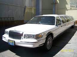 1997 Lincoln Continental Town Car Tandem Axle Stretch Limousine 1997 Lincoln Town Car Limousine Lincoln Town Car