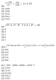 In these pdfs you will see various types of simplification questions, some are new pattern based and some are frequently asked in lic. Ibps Rrb Quantitative Aptitude Daily Mock 9th August