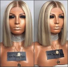Besonders schick sehen ombre haare auch aus. Rabatt Schwarze Blonde Ombre Haar Bob 2021 Im Angebot Auf De Dhgate Com