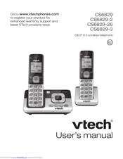 Vtech Cs6829 26 Manuals Manualslib