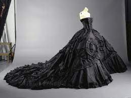 Journey Of Discoveries Galliano Gothic Wedding Dress Black Wedding Gowns Emo Wedding Dresses