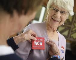 Lack of 'I Voted' stickers for Election Day lamented by women's group