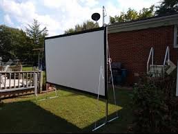 From old floor standing speakers thumping into the yard on a summer afternoon to 100 feet of rca so, when my editor told me to create my own ideal backyard home theater for the purposes of a. Set Up Your Own Outdoor Movie Theater Projectortop Com