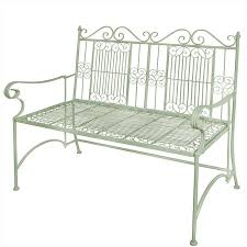 Our selection of the best garden benches. Old Rectory Metal Bench Sage Green The Garden Factory