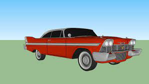 First model build for my son is when we both built two slightly different cars featured in the stephen king based john carpenter 1983 movie christine. Credits To Goldensim 1958 Plymouth Fury 3d Warehouse