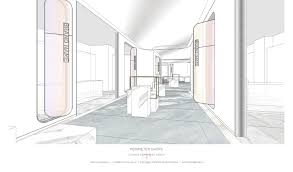 Pin By Alex Zhang On Yabu Pushelberg Interior Design Sketches Interior Design Mood Board Autocad Layout