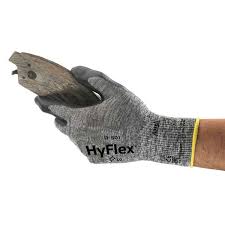 Ansell Hyflex 11 801 Palm Coated Nitrile Foam Gloves