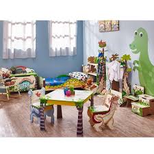 Dinosaur Kingdom 37 75 Bookcase Childrens Table Kids Bookcase Fantasy Fields