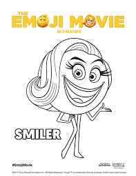Emoji coloring book for kids: Printable Emoji Movie Coloring Pages Theemojimovie Emojimovie Mrs Kathy King