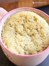 Vanilla Keto Mug Cake The Ketodiet Blog Vanilla Keto Mug Cake Low Carb Mug Cakes Mug Recipes