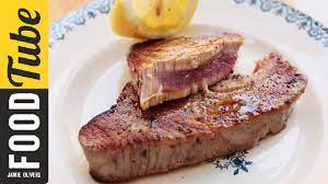 How To Cook Tuna Steak Jamie Oliver How To Cook Tuna Grilled Tuna Steaks Recipes Grilled Tuna Steaks