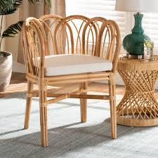 The chair is hand woven by skilled wicker workers. Baxton Studio Melody Modern And Contemporary Natural Finished Rattan Chair Walmart Com Walmart Com