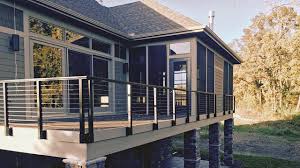 Our standard, prefabricated assemblies are made from 1/8 in. Railfx Professional Cable Railing Kit
