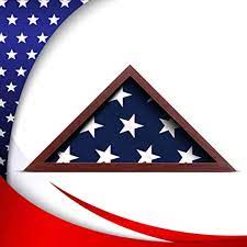 It is a myth that only flags for veterans may be displayed in flag cases. Amazon Com Flag Case For American Veteran Burial Flag Flag Display Case For Burial Flag Flag Shadow Box Display Case With 95 Clear Antifade Frame Fits Folded 5 X 9 5 Ft Military