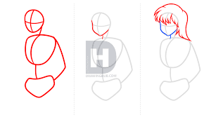 But this tutorial takes it a step further teaching you how to construct a sitting body in a specific style. Step By Step Drawing Anime Body Rectangle Circle