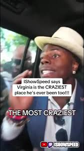 Ishowspeed Virginia Fredericksburg