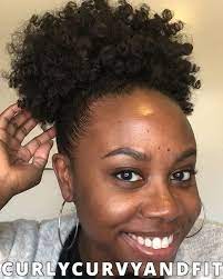 Natural Hair High Puff Tutorial Curlycurvyandfit Hairstyle Women Pinterest Quick Natural Hair Styles Natural Hair Styles For Black Women Natural Hair Styles Easy