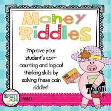 Money Riddles Task Cards Problem Solving Strategies Task Cards Thinking Skills