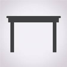 Table Icon Symbol Sign Dinner Table Setting Romantic Table Setting Classic Table