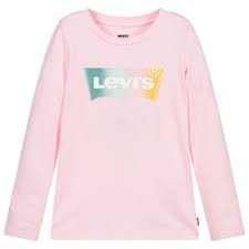 Shop regenbogen clothing on redbubble in confidence. Levi S Pinkes T Shirt Mit Regenbogen Logo Childrensalon Outlet