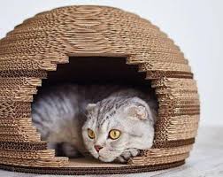 Seven sisal posts, great for grooming nails and exercising paws. Cat Scratching Post Etsy Au Cardboard Cat House Animal Pillows Cat Hammock