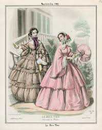 September 1857 fashion plate.