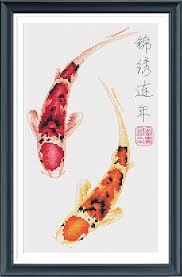 Counted cross stitch patterns are not just a great craft to enjoy but it can provide the perfect gift and even a memento of history. Cross Stitch Koi Fish Off 76 Medpharmres Com