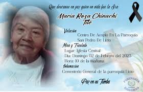 PARTE MORTUORIO EN LA PARROQUIA LICTO TU PARTIDA FUE ALGO INESPERADO QUE  DESTROZO MI VIDA, PERO AHORA SE QUE ESTAS GOZANDO EN PRESCENCIA DE NUESTRO  SEÑOR JESUCRISTO. TE EXTRAÑARE TANTO MAMITA, UN