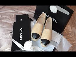 Chanel Espadrilles Unboxing Price Fit Review Youtube
