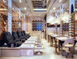 Coco Chelsea Nail Beauty Spa On Behance Salon Interior Design Spa Interior Design Nail Salon Interior Design