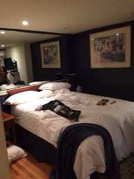 Some fish lovers go all out with some pretty elaborate aquariums, but what if you never ever want to be apart from your fish. Main Bed Note Ledge Above Bed Makes It Hard To Lean Back In Bed Picture Of Copley House Boston Tripadvisor