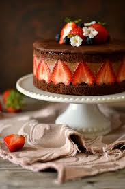 Sweet Gula Fraisier De Chocolate Receitas Doces E Salgadas Receitas Com Chocolate Bolos E Doces