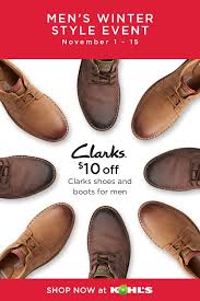 Maybe you would like to learn more about one of these? Now S The Time To Boot Up At Kohl S During Our Men S Winter Style Event Get 10 Off Select Clarks Best Mens Sunglasses Clarks Shoes Mens Accessories Fashion